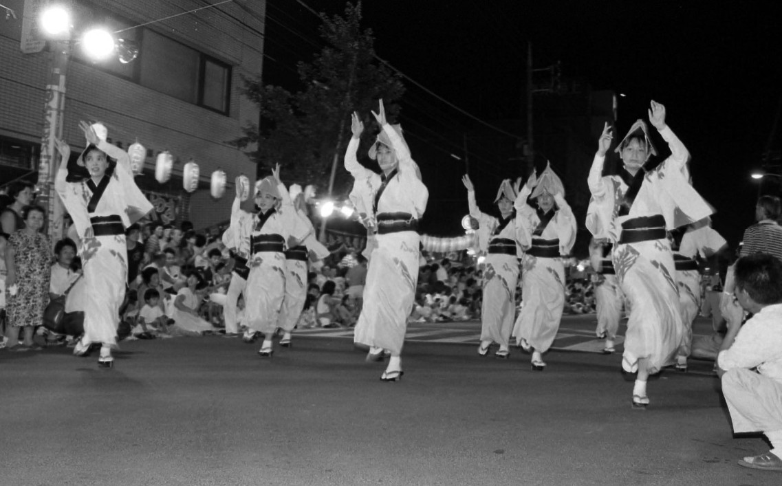 写真6　南越谷阿波踊り　S62.8.22